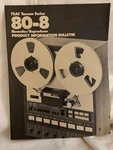 Teac Tascam Series Model 80-8 Reel To 2-PAGE Brocher. Fixed Price $20.00.