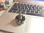 Nos Cts Potentiometer 15K Ohm 83-0359 Brass Round Shaft 1/2" From Threads.. Fixed Price $9.95.