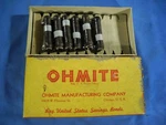 6 Nos Vintage Ohmite 10 Watt Brown Devil Wirewound Power Resistors. Fixed Price $39.99.