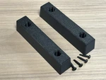 Sansui AU-717 Rear Plastic Bumpers (pair) 3D Printed Exact Oem Dimensions. Fixed Price $49.00.