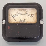 Vintage Shurite 484141 Dc Gauge 5 Amperes New Haven Connecticut Usa Metal. Fixed Price $13.59.