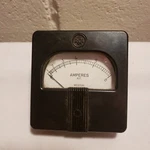 Weston Ampere Meter Bakelite Panel Rca. Fixed Price $35.00.