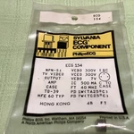 Sylvania Philips ECG154 Npn Silicon Transistor Tv Video Output 500MA 40MHZ. Fixed Price $5.99.