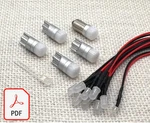 Pioneer SX-3700 Receiver Replacement Led Lamps Kit Bulb Lights Set Upgrade. Fixed Price $44.50.