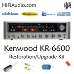 Kenwood KR-6600 KR-6060 Restoration Recap Upgrade Kit Repair Filter Capacitor. Fixed Price $175.00.