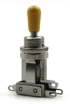 Switchcraft Short Straight 3-WAY Toggle W/ Amber Tip. Fixed Price $26.04.