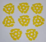Original Vintage 45 Rpm Record Adapter Lot Of 8 Recoton Yellow Snap. Fixed Price $7.99.