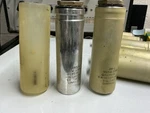 Pyramid Pair 750UF 50V Large Can Axial Electrolytic Capacitor CE41C751G W/cover. Fixed Price $23.24.