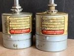 Pair 1960S Vintage Daven SPEC-4633 150/300 Ohm Ladder Network Audio Attenuators. Fixed Price $65.00.