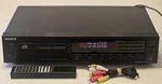 Sony CDP-590 Times Oversampling 18 Bit Digital Filter Compact Disc Player. Fixed Price $134.99.