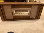 Packard Bell Stereophonic Radio/stereo 1960S. Works Well. 35X15X9 ". Vtg. Fixed Price $375.00.