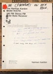 Harman Kardon HK-570I HK570I Receiver Service Manual *original*. Fixed Price $24.97.
