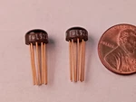 Qty 2: Rare Vintage Fairchild Rtl UL923 Micrologic - Historic First Ic's, Nos. Fixed Price $25.00.
