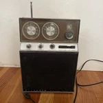 Vintage Sylvania Solid State Am Fm Radio Full Antenna Parts Only. Fixed Price $49.99.