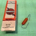 Miller 6175 Video Peaking Coil 0.8UH .021 Ohms. Fixed Price $7.99.