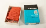 Admiral Am Transistor Radio (D3R) PR-202 (JSF6) Red Japan For Parts Repair 6E5. Fixed Price $11.21.