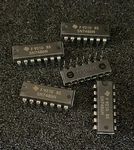5PC T.i. SN7486N Integrated Circuit Plastic Package **nos. Fixed Price $12.75.