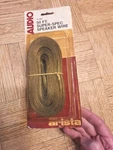 Vintage Arista 50 Ft. Speaker Wire 18-5680 Nip AWG-18. Fixed Price $20.00.