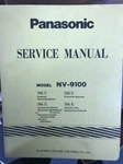 Panasonic Service Manual Model NV-9100 Matsushita Electric Industrial. Fixed Price $30.00.