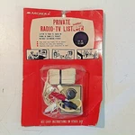 Vintage 1970'S Archer Shack Tandy Private Radio-tv Listener Packaging. Fixed Price $14.99.