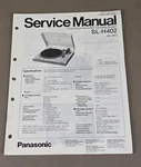 Panasonic Turntable Sl-h 402 Service Manual D-4772. Fixed Price $54.95.