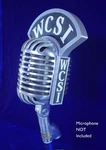 Custom Call Letters 4-SIDED Flag Topper Shure 556 Fatboy Vintage Microphone. Fixed Price $109.99.