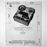 Airline Model GPL3821A Open Reel Tape Deck - Sams Photofact 1962 New Nos. Fixed Price $9.45.