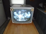 1958 Zenith E1416G 14" Tube Tv Television Fully Restored Works Great Bright Crt. Fixed Price $495.00.