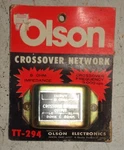Sealed Vintage Olson Electronics Model T-294 Crossover Network. Fixed Price $34.99.