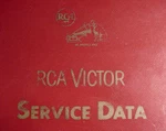 Service Data For Vintage Rca Radios Phonographs Tvs. Fixed Price $14.95.