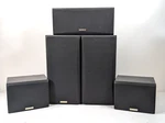 Kenwood KS-401HT Complete 5 Speakers Set, Clean Grills Tested 8 Ohms 100 Watts. Fixed Price $72.00.