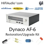 Dynaco AF-6 Tuner Restoration Upgrade Kit Repair Capacitor. Fixed Price $95.00.