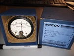 Weston Model 506; 100-0-100 Micro-amps Panel Gauge (nos). Fixed Price $47.50.