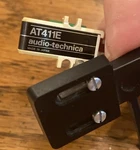 Vintage Audio Technica Turntable/phonograph Cartridge AT411E & Headshell. Fixed Price $87.00.