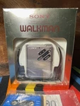 Sony Walkman WM-5 Silver Nos 84893 Complete In Box Nib Untested 1982 Era. Fixed Price $775.00.