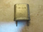CR-18/U 6611.11 Kc Khz Quartz Radio Crystal 6.611 Mhz Mc HC-6/U Tested. Fixed Price $9.99.
