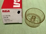 Rca Oem Part 113575 Tv Channel Indicator Drum Knob. Fixed Price $14.99.