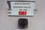 Jbl D38 Tweeter & Mounting Screws. P/n 334659-001. Tested W/ 60 Watt Receiver.. Fixed Price $21.99.