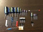 Pioneer SX-980 Power Supply Protection Board Recap Kit Capacitor Upgrade Rebuild. Fixed Price $50.00.