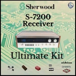 Sherwood S-7200 Receiver Ultimate Upgrade Kit Genuine Parts Restoration. Fixed Price $84.95.