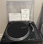 Crosley C100BT, 2-SPEED Bluetooth Turntable Record Player Black. Fixed Price $198.00.