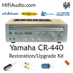 Yamaha CR-440 Rebuild Restoration Recap Upgrade Kit Repair Capacitor. Fixed Price $165.00.
