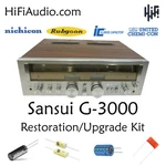 Sansui G3000 Rebuild Restoration Recap Upgrade Kit Repair Capacitor. Fixed Price $165.00.