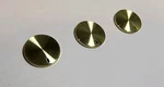 Pioneer Sa Style Knob, Caps, Set Of 3, Od .758". Fixed Price $25.00.
