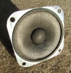 Motorola? 933C300-1 Metal Cone Tweeter Speaker Part Works Great Single Vg Inch. Fixed Price $14.99.
