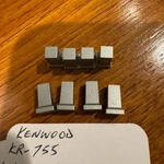 Kenwood KR-755 Small Push Button (8 Knobs) Excellent Condition. Fixed Price $19.95.