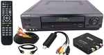 Sony Vcr Vhs Transfer To Dvd Bundle W/ Remote, Av Usb Adapter, Hdmi. Fixed Price $279.00.
