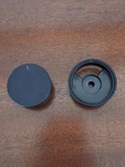 Yamaha Natural Sound Stereo Receiver R-8 Volume And Loudness Knobs Black. Fixed Price $12.99.