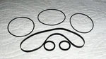 Nakamichi 1000 Ii Tri-tracer Series Complete Belt Set With Idler Tires. Fixed Price $31.50.