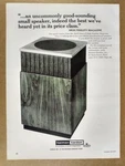 1969 Harman-kardon HK50 Speaker Vintage Print Ad. Fixed Price $9.99.